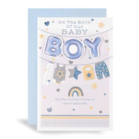 6pk Cards C75 Birth Of Our Son - Tiger Feet Ireland