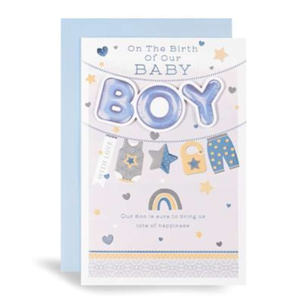 6pk Cards C75 Birth Of Our Son - Tiger Feet Ireland
