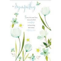 6pk Cards C50 Sympathy - Tiger Feet Ireland