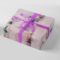 24pk Giftwrap Art Deco Open + 12 FREE Tags - Tiger Feet Ireland
