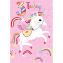 6pk Cards C50 Birthday Age 3 - Tiger Feet Ireland
