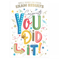 6pk Cards C50 Congratulations Well Done Exam - Tiger Feet Ireland