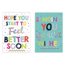 12pk Cards C50 Get Well - Tiger Feet Ireland