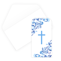 Money Card Holy Cross Blue - Tiger Feet Ireland
